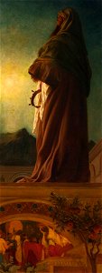 Frederic Leighton - The Star of Bethlehem. Free illustration for personal and commercial use.