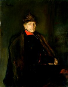 Franz von Lenbach - Graf Helmuth von Moltke (1890)