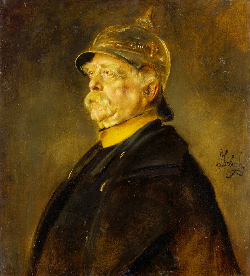 Franz von Lenbach - Bildnis des Reichskanzlers Otto Fürst von Bismarck (ca.1900)