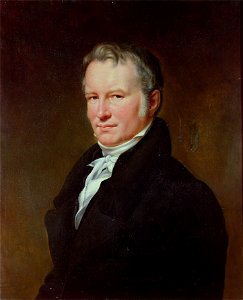 Henri Lehmann - Portrait d'Alexander von Humboldt (vers 1835)