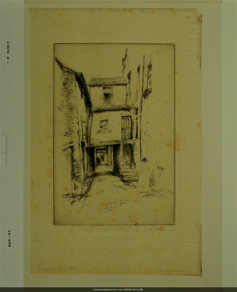 Leheutre - Rue du Bas Val à Vitré, NUM Mfilm 347 (10, 395)
