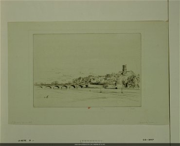 Leheutre - Le Pont de la Loire à Nevers, NUM Mfilm 347 (10, 397)