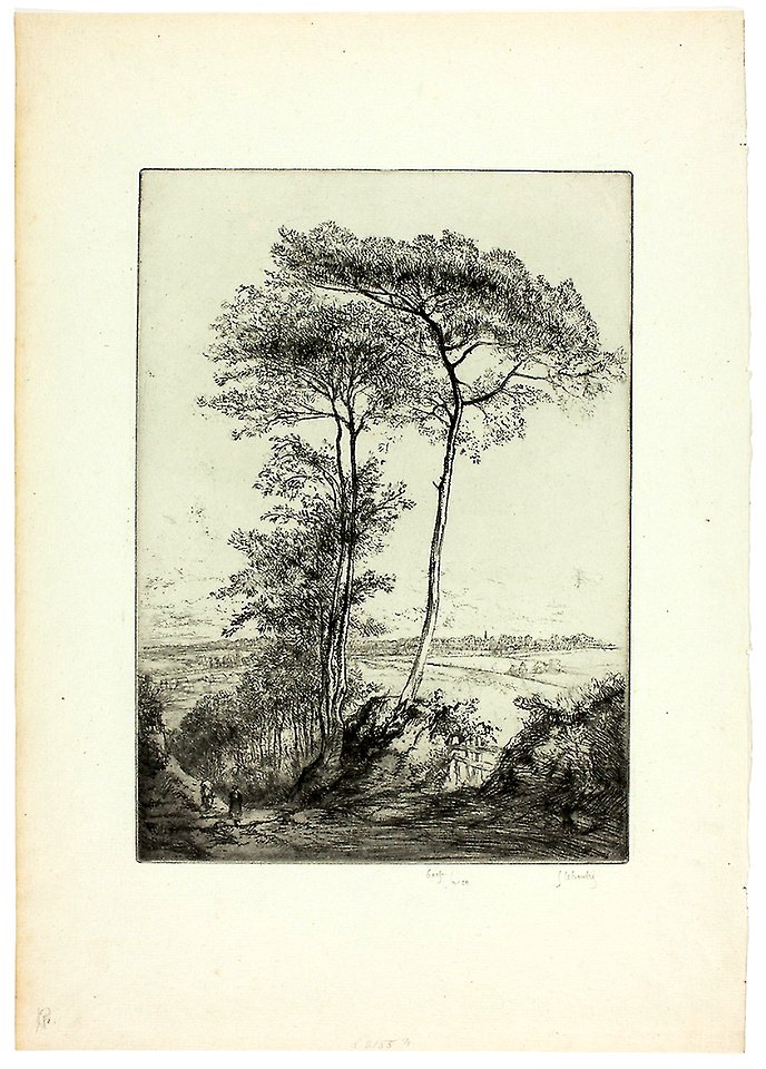 Leheutre - The Pines of Saint-Clet, 1950.1241