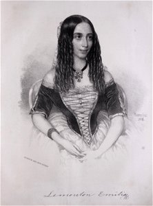 Lemouton Emília arcképe (Barabás Miklós, 1845)