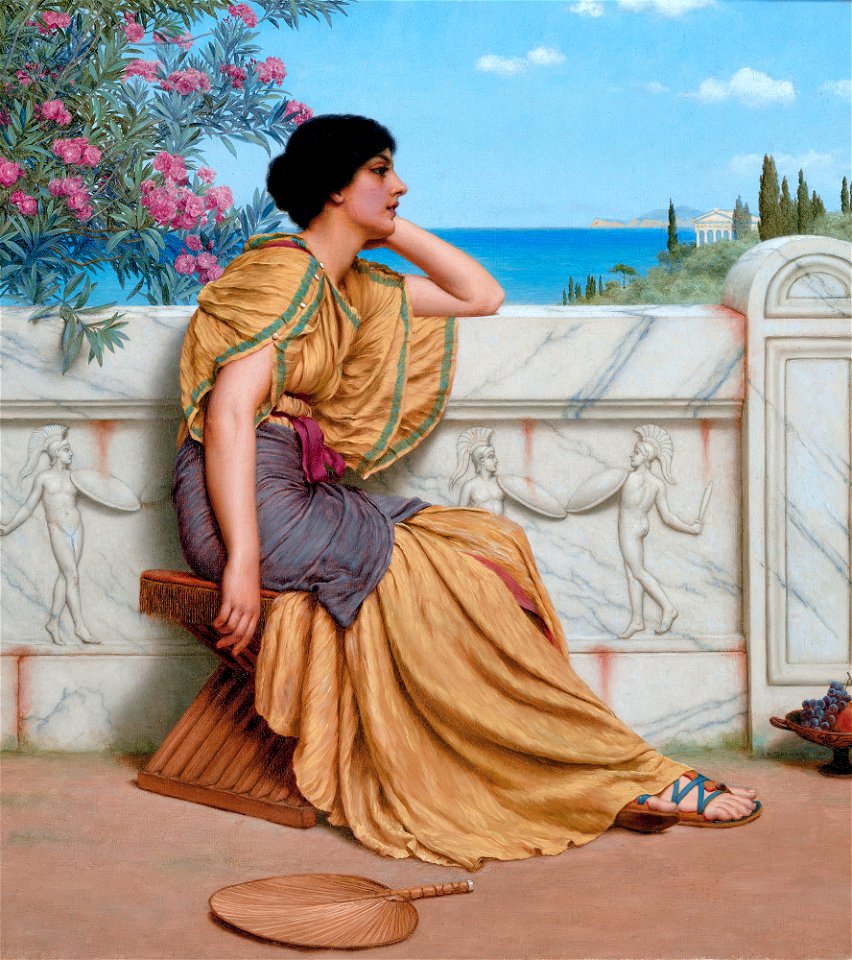 Leisure hours, by John William Godward