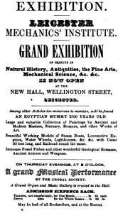 Leicester Mechanics' Institute Grand Exhibition