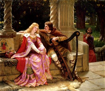 Leighton-Tristan and Isolde-1902. Free illustration for personal and commercial use.
