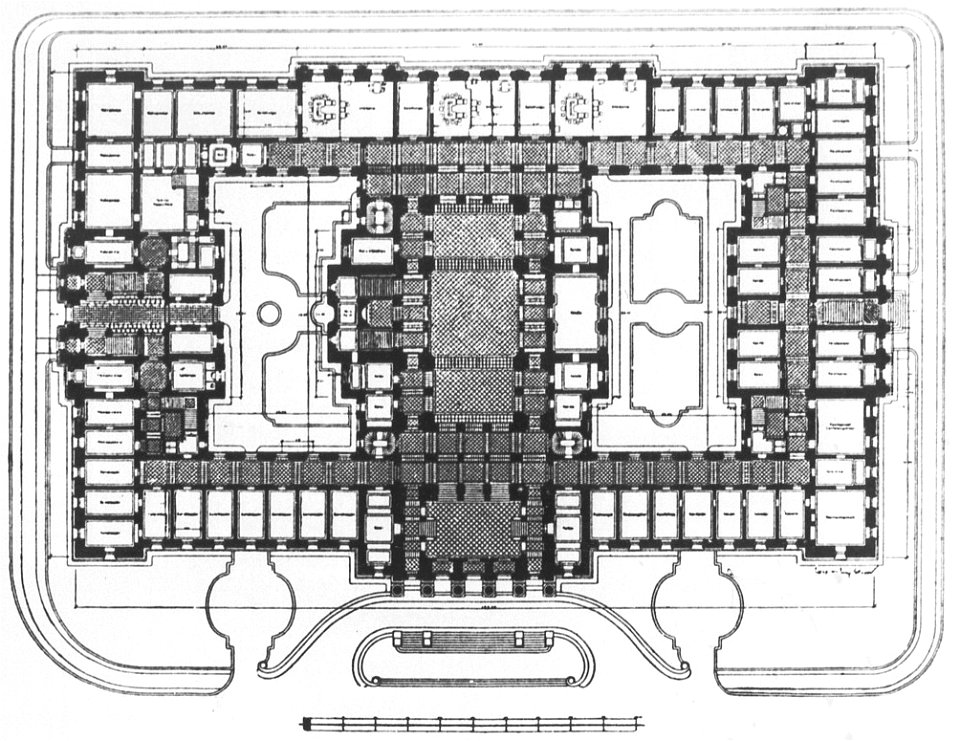 Leipzig Reichsgericht Grundriss