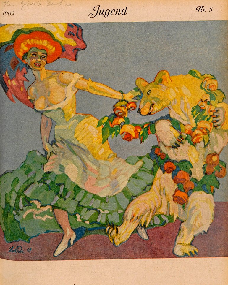 Leo Putz - Jugend Nr. 05, 1909