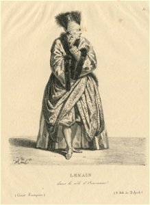 Lekain dans le rôle d'Orosmane (BM 1862,0308.83)