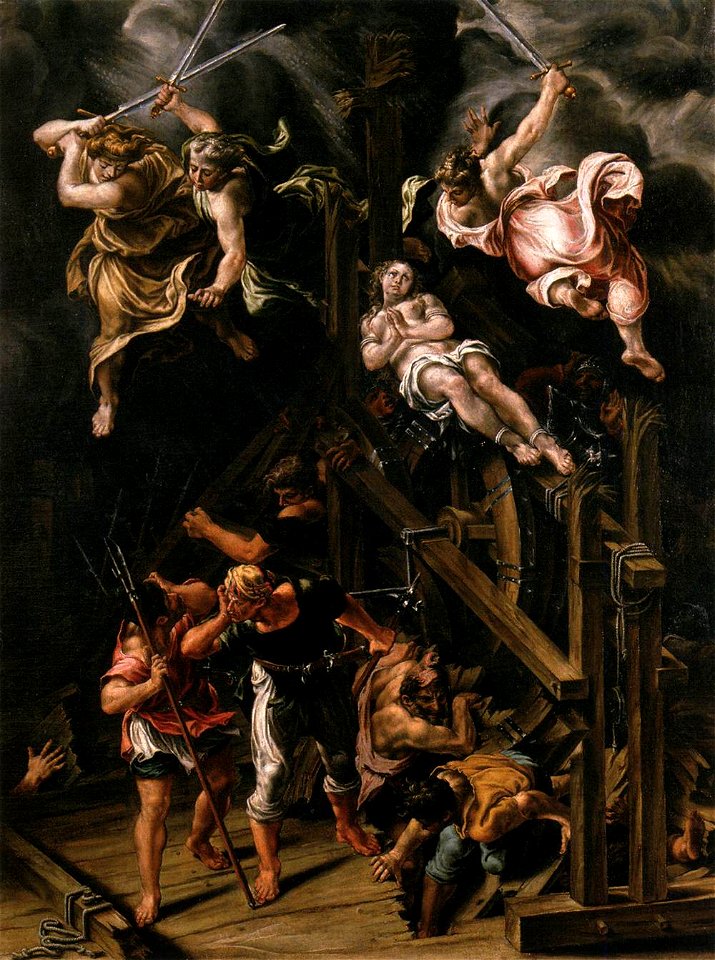 Lelio Orsi - Martyrdom of St Catherine of Alexandria - WGA16704