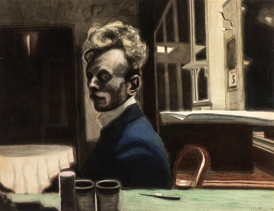 Leon Spilliaert, Zelfportret