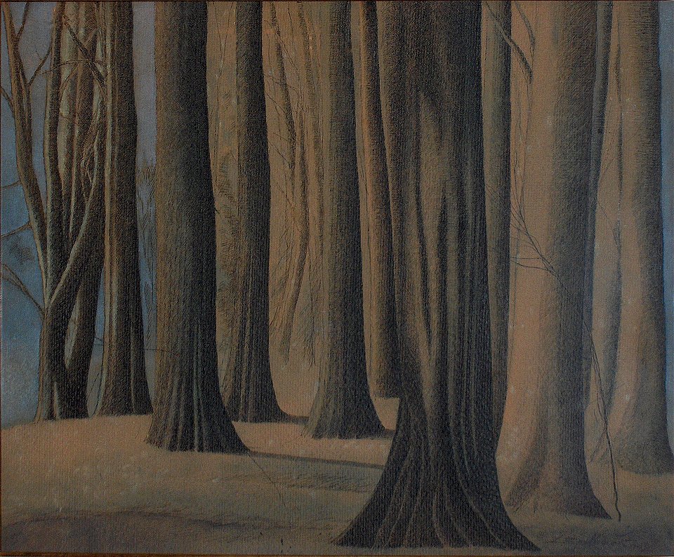 Leon Spilliaert(1942) - Boomstammen