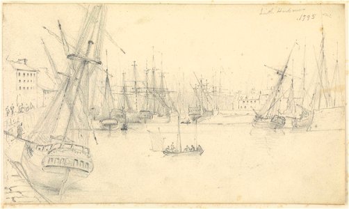 Leith Harbour, 1795 RMG PZ0958
