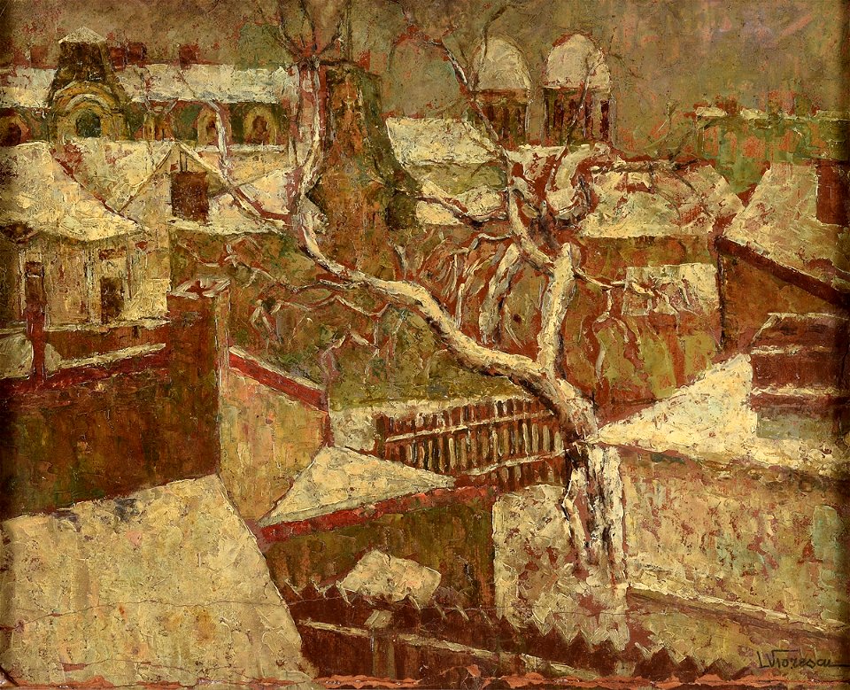 Leon Viorescu City in winter