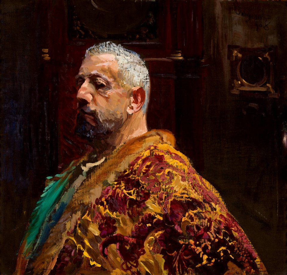 Leon Wyczółkowski - Portrait of Erazm Barącz - MNK II-b-71 - National Museum Kraków