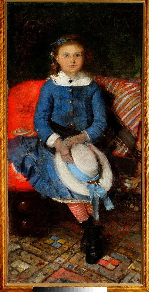 Leon Wyczółkowski - Portrait of the artist’s sister - MP 2023 MNW - National Museum in Warsaw