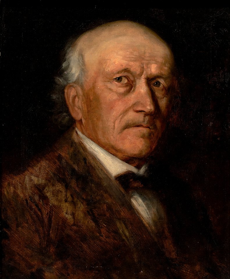 Franz von Lenbach - Portrait of a Gentleman