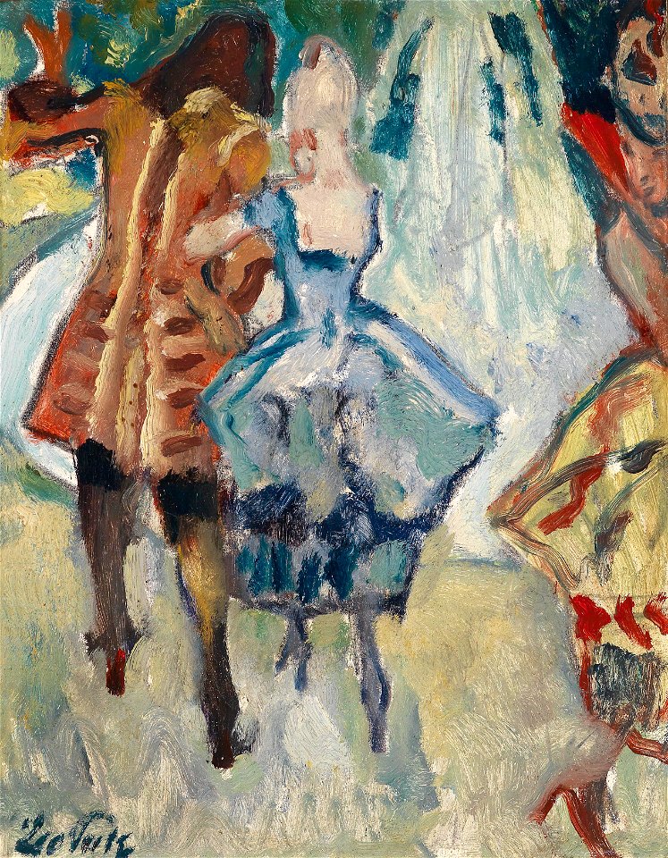 Leo Putz Gartenfest c1922