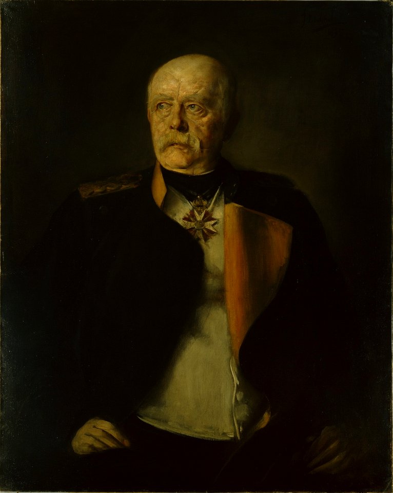 Franz von Lenbach - Otto von Bismarck (ca.1890)