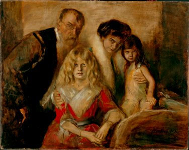 Lenbach, Franz von - Family von Lenbach - Google Art Project