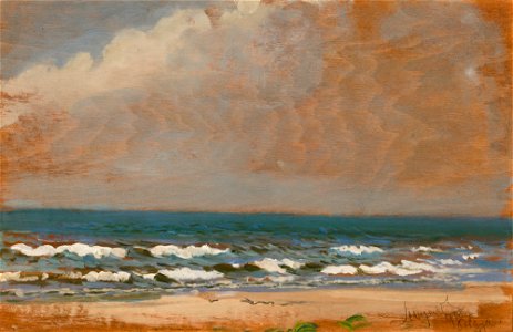 Leon Wyczółkowski - Seascape from Połąga - MNK II-b-77 - National Museum Kraków