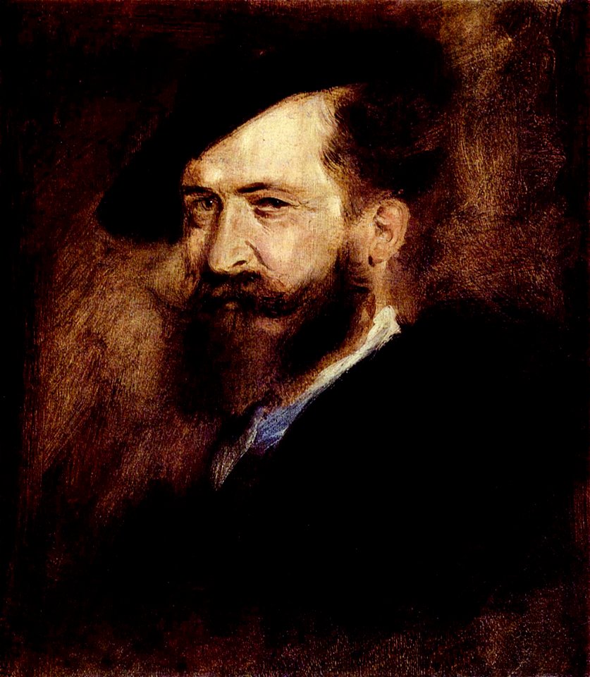 Wilhelm Busch, Portrait by Franz von Lenbach