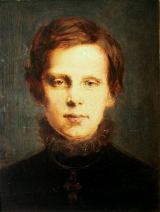 Franz von Lenbach - Porträt des Kronprinzen Rudolf