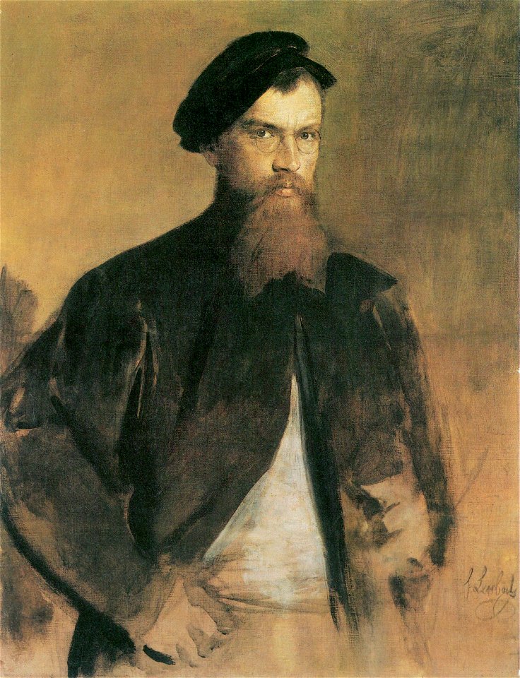 Franz von Lenbach - Selbstporträt (ca.1879)