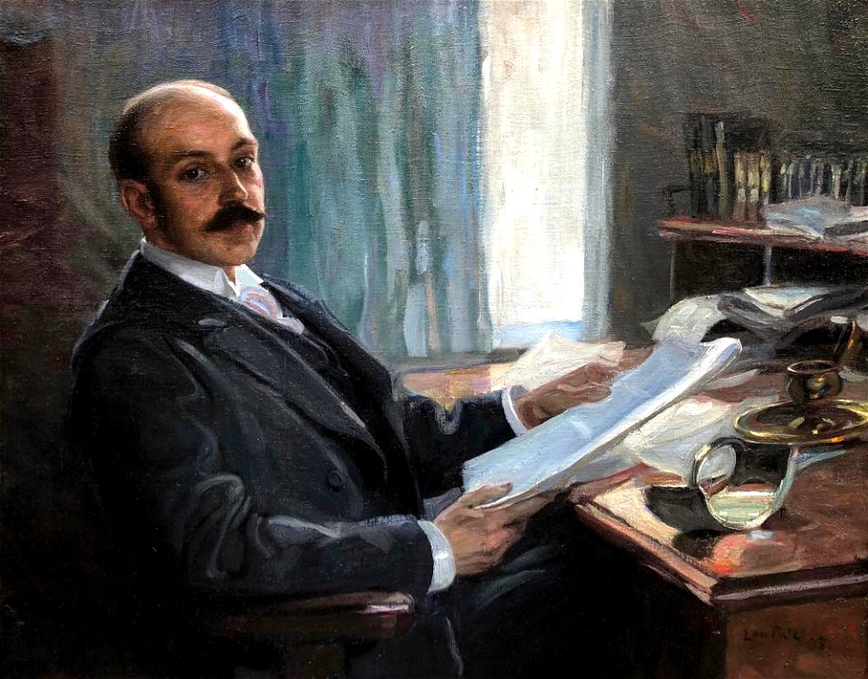 Leo Putz - Landesgerichtsrat Dr. Homann, Meran, 1895