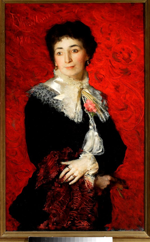 Leon Wyczółkowski - Portrait of a lady - MP 4932 - National Museum in Warsaw