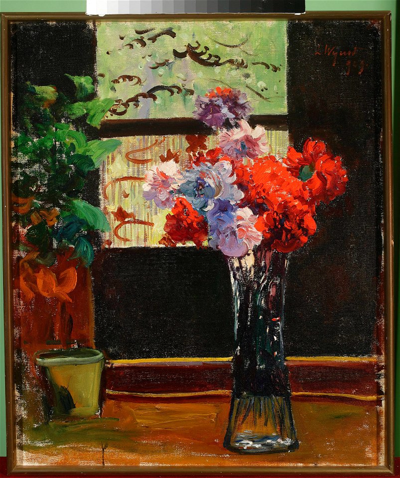 Leon Wyczółkowski - Flowers in a vase - MP 2490 MNW - National Museum in Warsaw
