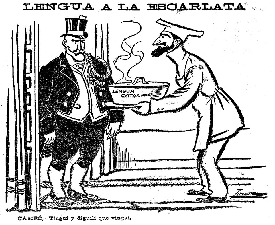 Lengua a la escarlata, de Tovar, El Liberal, 26-10-1908