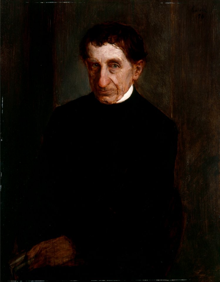 Franz von Lenbach - Porträt Ignaz von Döllinger (1878)
