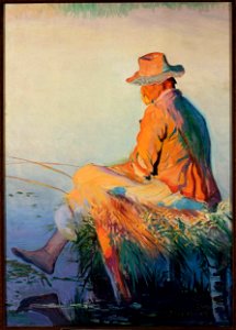 Leon Wyczółkowski - Fisherman - MP 5124 - National Museum in Warsaw