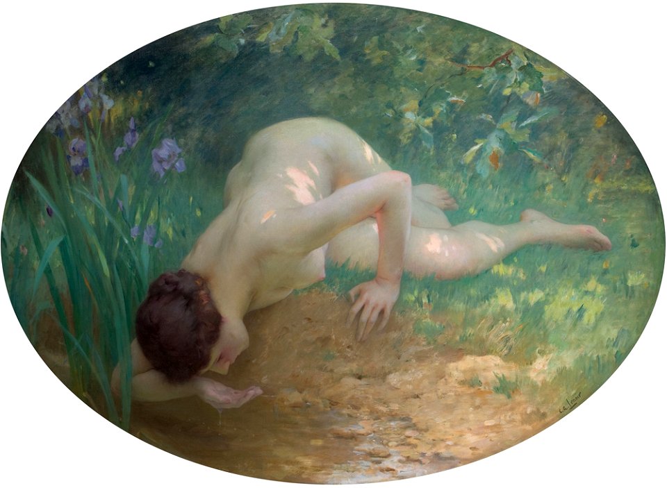 Lenoir, Charles-Amable - La Baigneuse