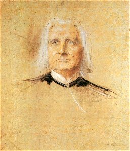 Franz Liszt Lenbach. Free illustration for personal and commercial use.