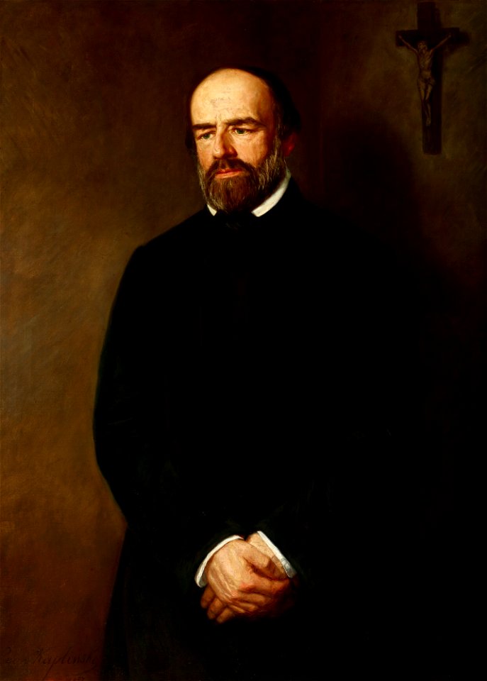 Leon Kapliński - Portrait of Józef Bohdan Zaleski - MNK II-a-167 - National Museum Kraków