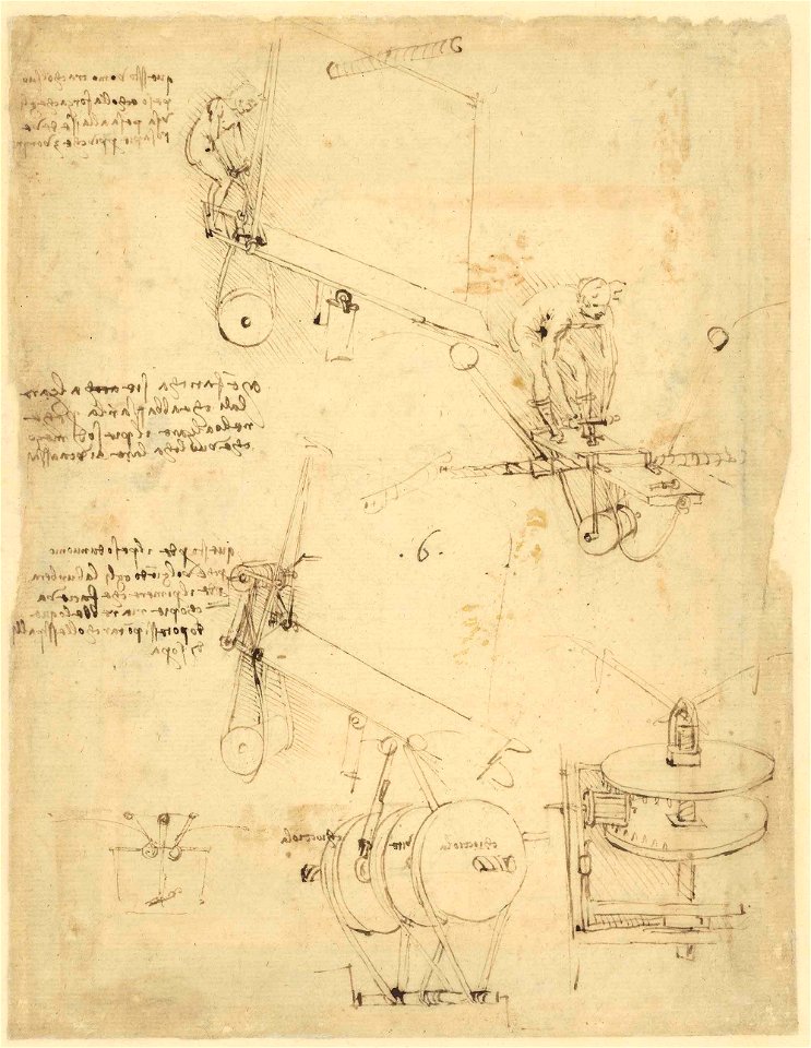 Leonardo da Vinci - Ambrosiana-Codice-Atlantico-Codex-Atlanticus-f-873-recto
