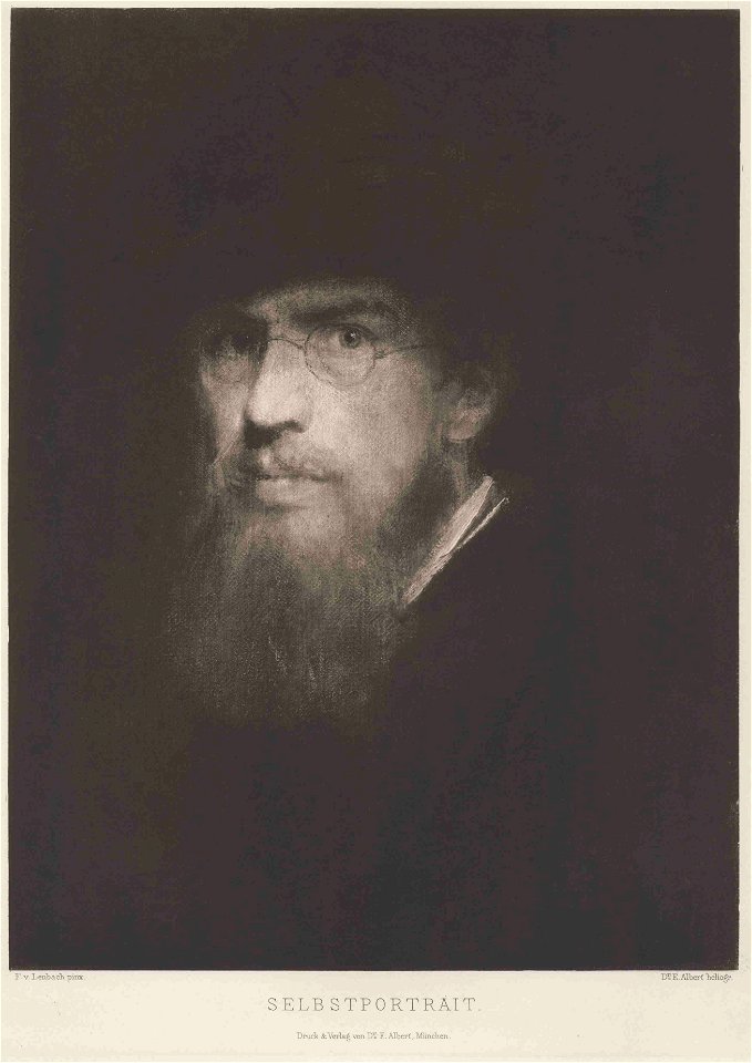 Lenbach Selbstportrait
