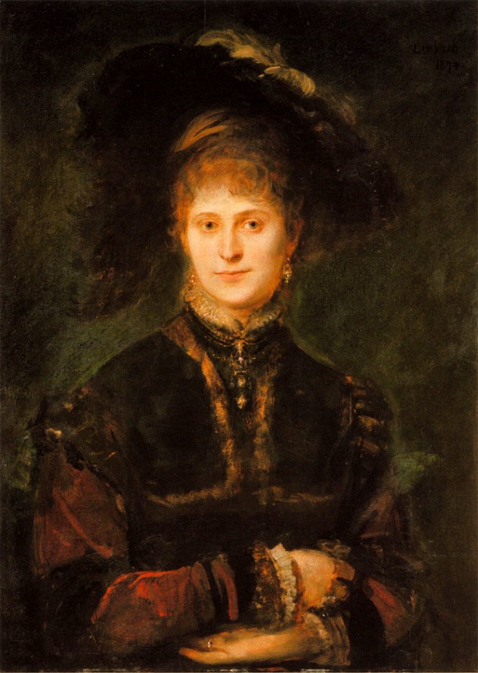 Lenbach–Magdalena Plach, 1874