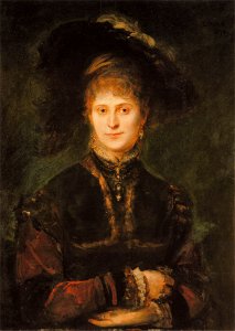 Lenbach–Magdalena Plach, 1874