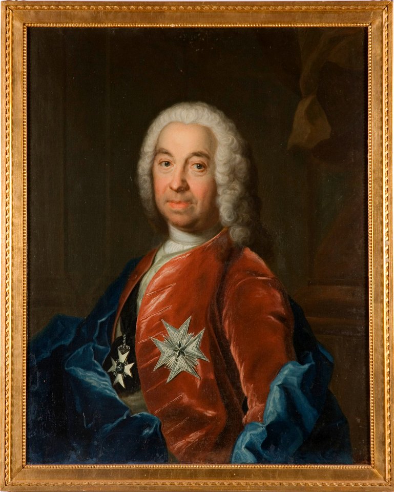 Leonard Klinckowström, 1685-1759 (Johan Henrik Scheffel) - Nationalmuseum - 16213