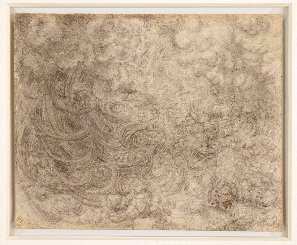 Leonardo da Vinci - RCIN 912384, A deluge c.1517-18