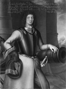 Lennart Bock af Näs, ca 1661-1734, major, gift med Margareta Lilliehöök af Gälared och Kolbäck - Nationalmuseum - 39469