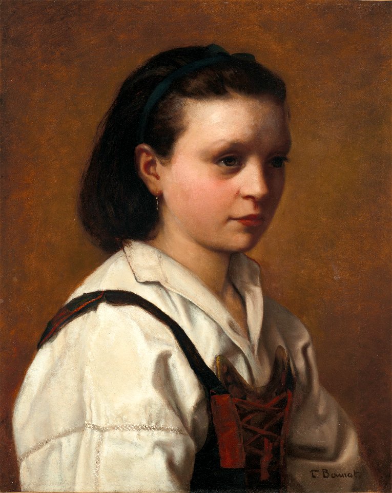 Leon-joseph-florentin bonnat la jeune italienne055935)