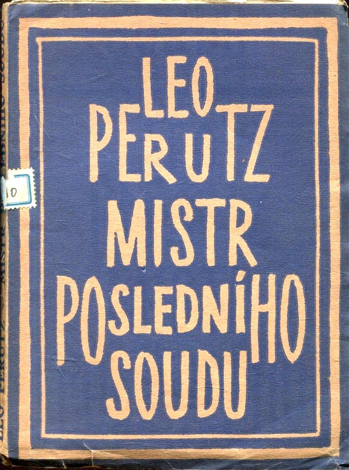 Leo Perutz - Mistr posledniho soudu, 1925