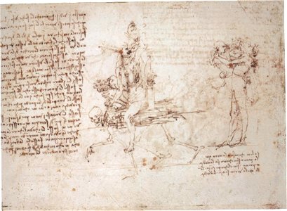 Leonardo da Vinci - Master Draftsman, Cat. 54r