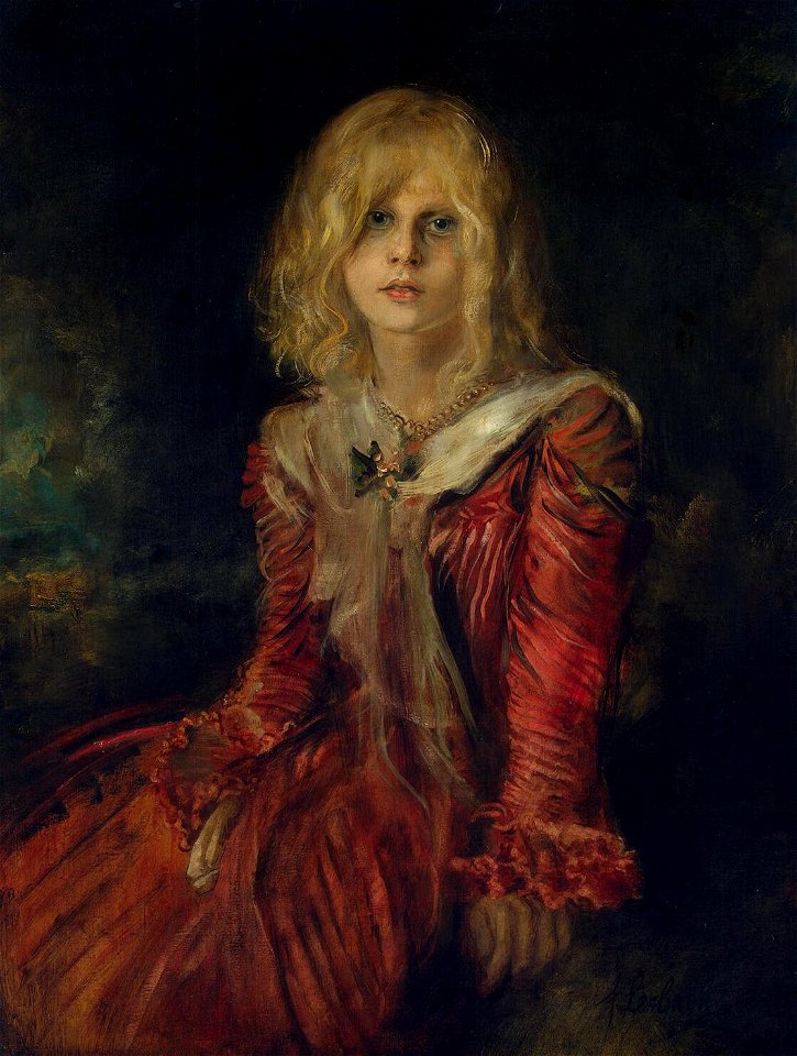 Franz von Lenbach - Porträt Marion Lenbach, 1901