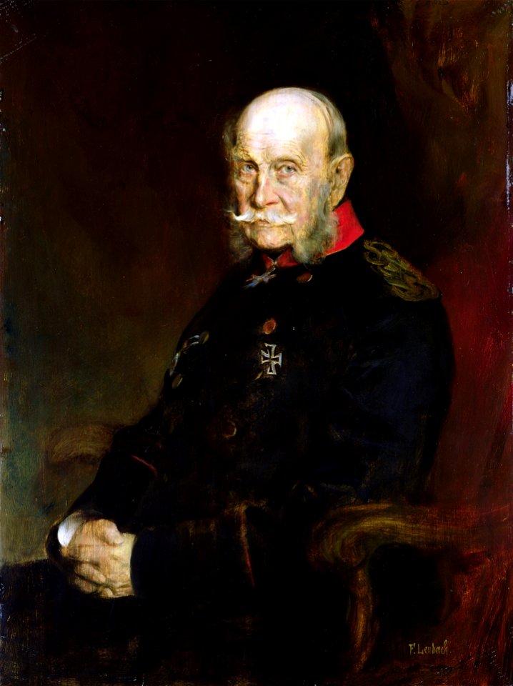 Franz von Lenbach - Kaiser Wilhelm I. (1888)